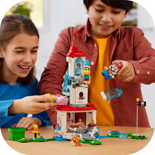 LEGO Super Mario 71407 Peach macskajelmez és befagyott torony kiegészítő szett